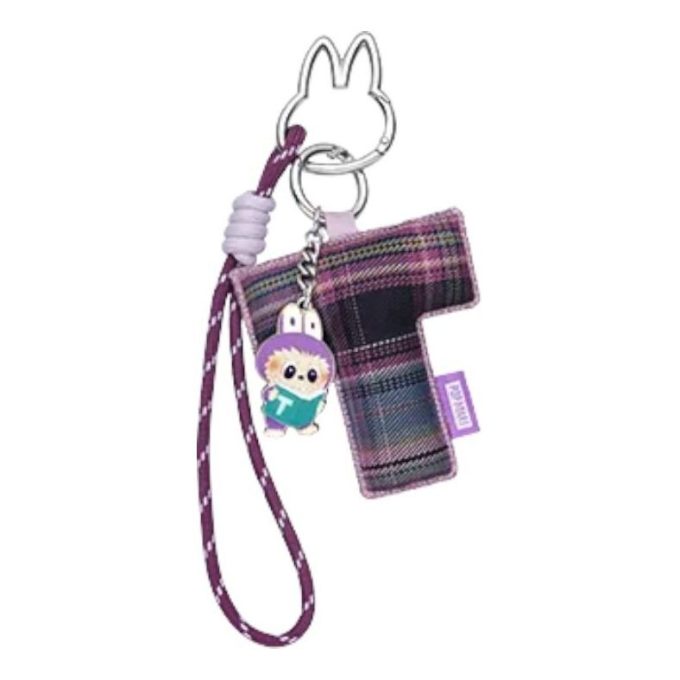 Labubu Pin para Pingente de Carta de Amor “T”