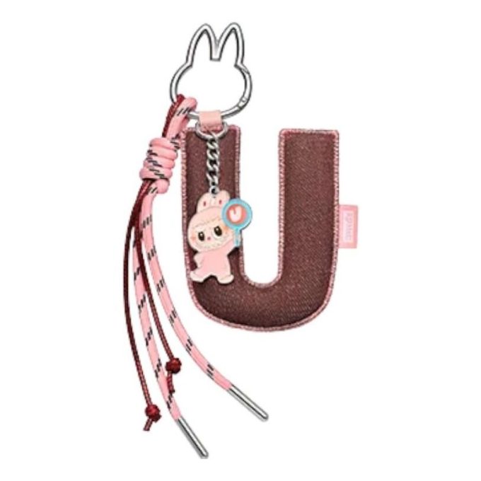 Labubu Pin para Pingente de Carta de Amor “U”
