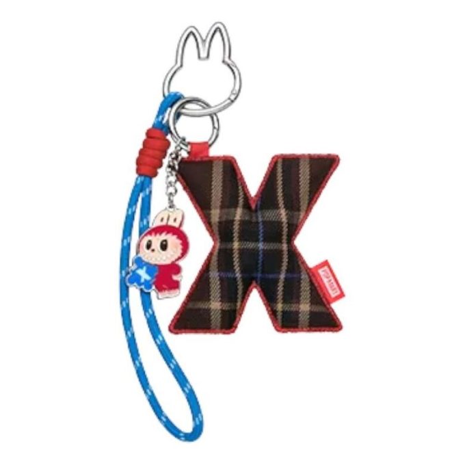 Labubu Pin para Pingente de Carta de Amor “X”