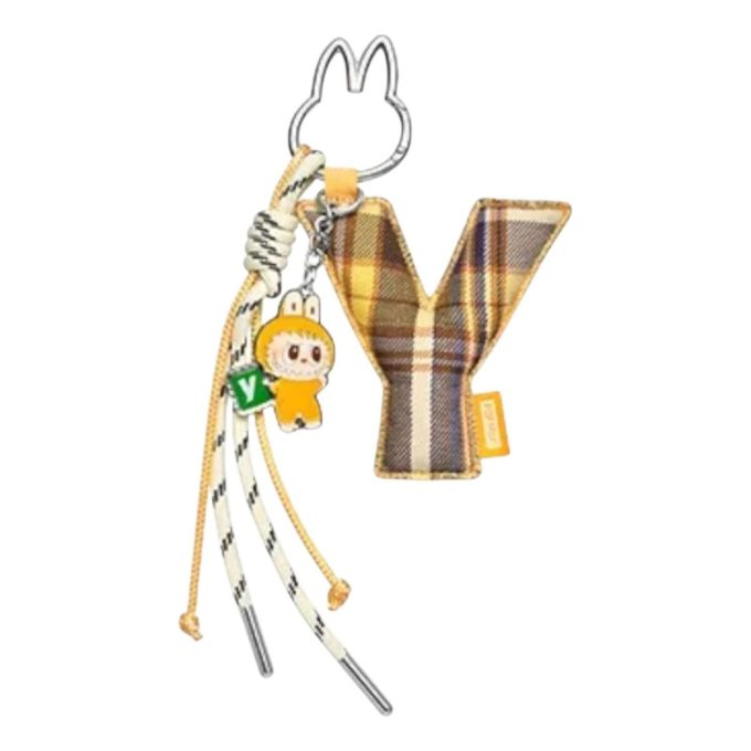 Labubu Pin para Pingente de Carta de Amor “Y”