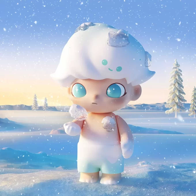 MEGA COLEÇÃO 1000% JUST DIMOO Boneco de Neve