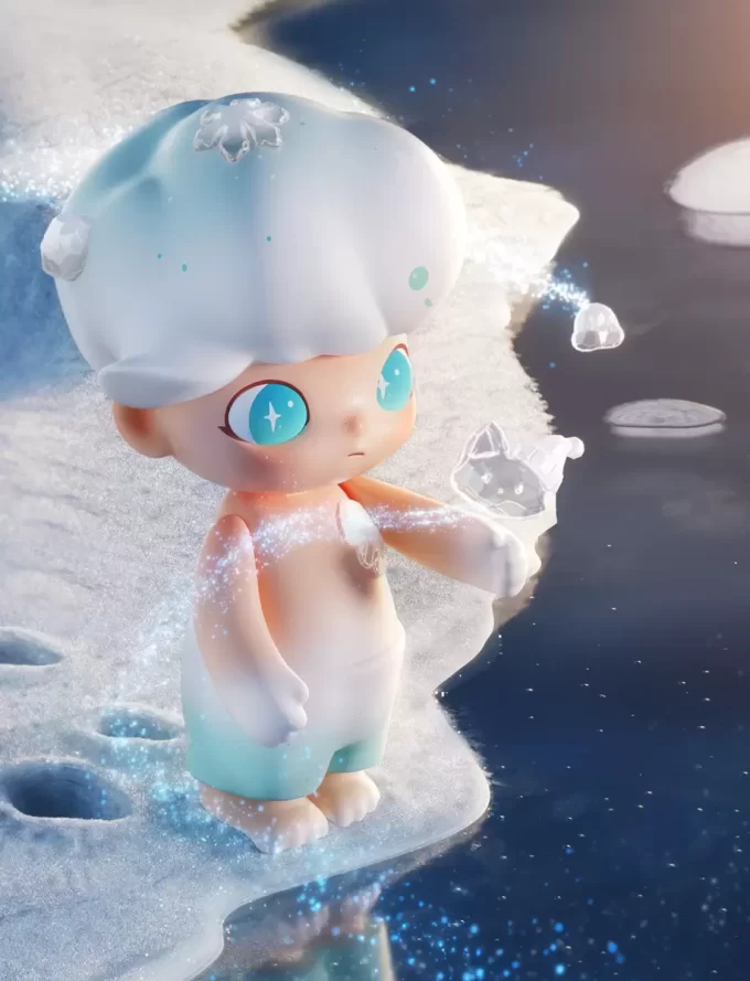 MEGA COLEÇÃO 1000% JUST DIMOO Boneco de Neve