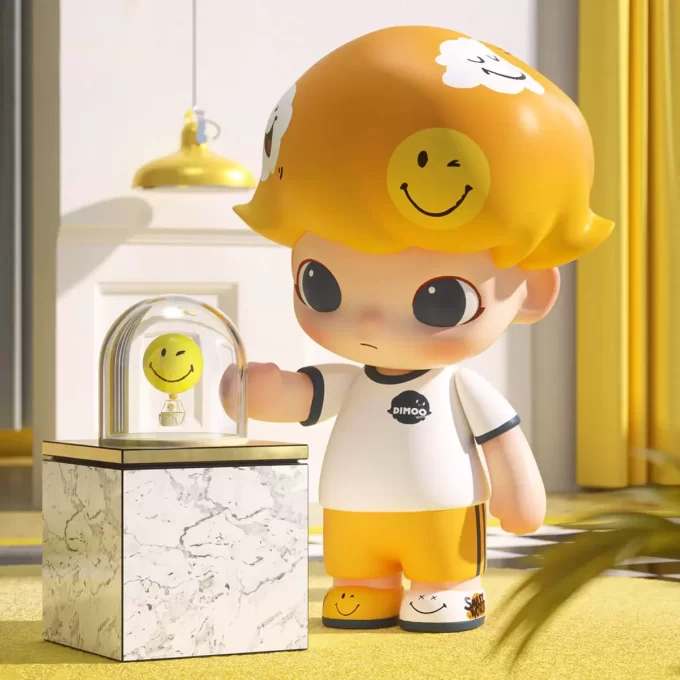 MEGA COLEÇÃO 1000% JUST DIMOO × SmileyWorld