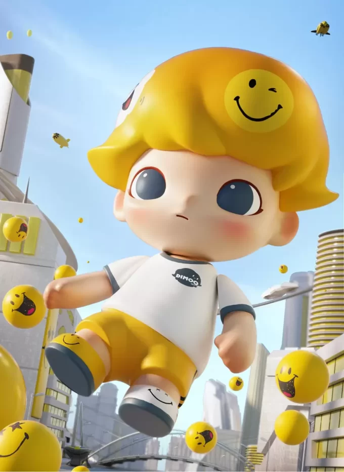 MEGA COLEÇÃO 1000% JUST DIMOO × SmileyWorld