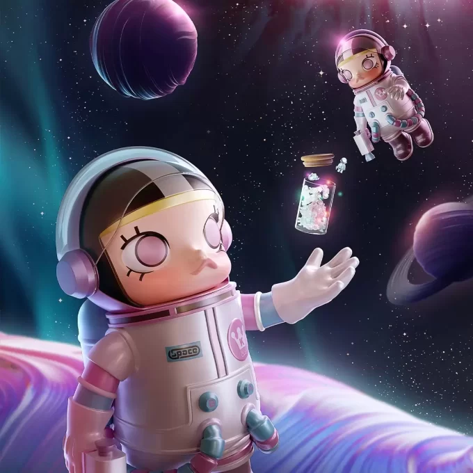 MEGA COLEÇÃO 1000% SPACE MOLLY Candy