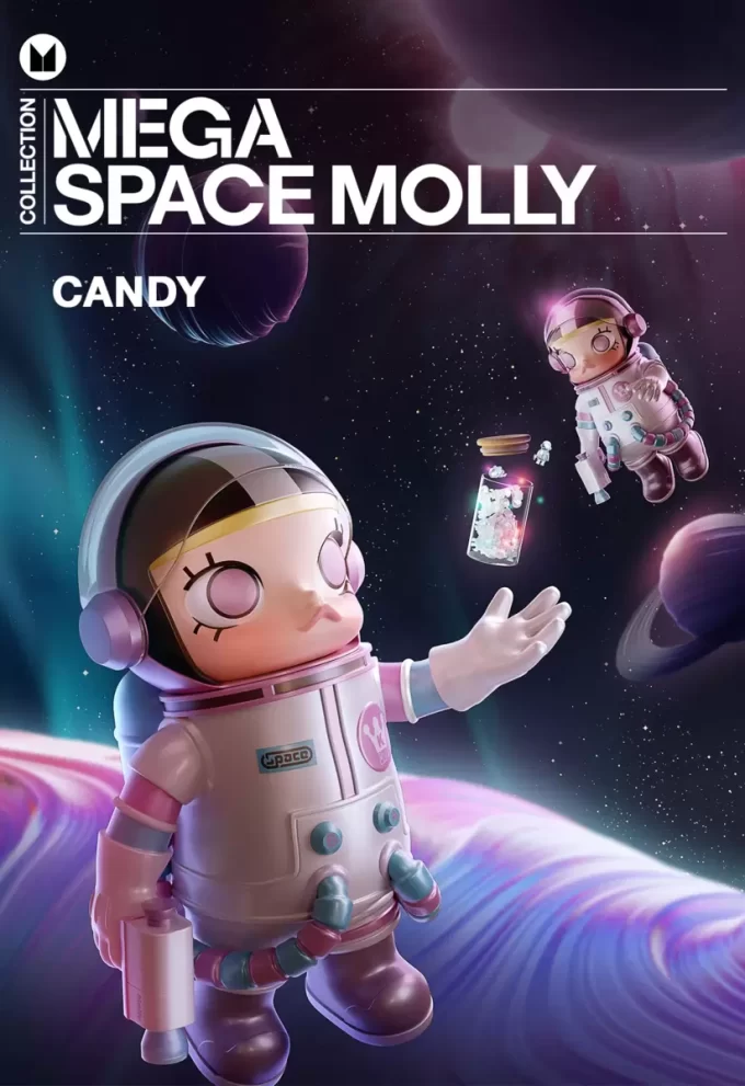 MEGA COLEÇÃO 1000% SPACE MOLLY Candy