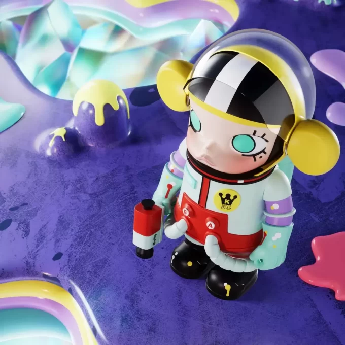MEGA COLEÇÃO 1000% SPACE MOLLY Pequena Pintora