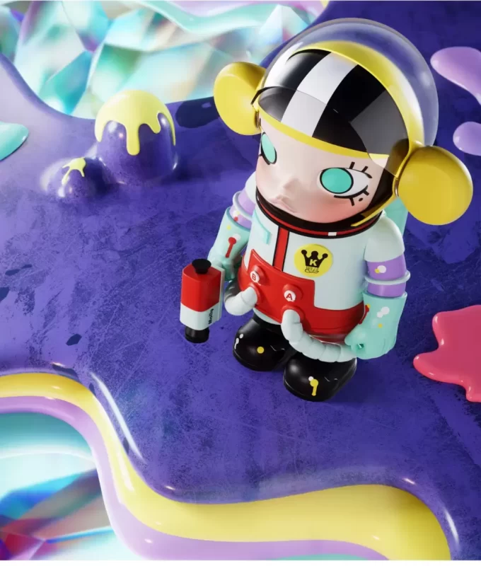 MEGA COLEÇÃO 1000% SPACE MOLLY Pequena Pintora