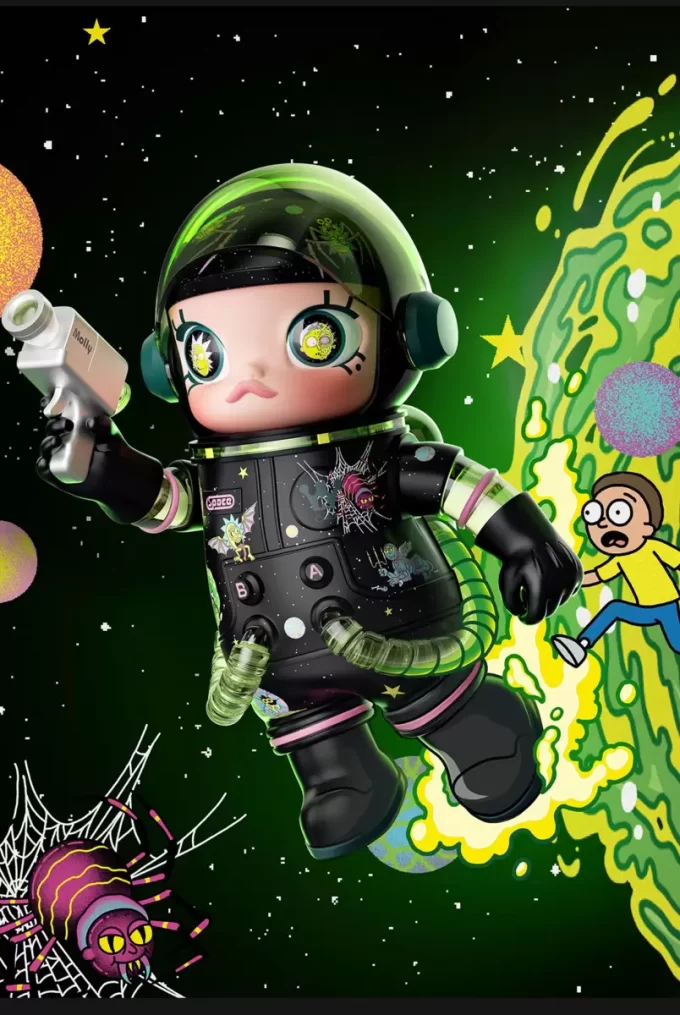 MEGA ESPAÇO MOLLY 1000% Rick e Morty