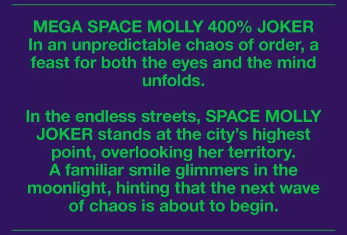 MEGA ESPAÇO MOLLY 400% CORINGA