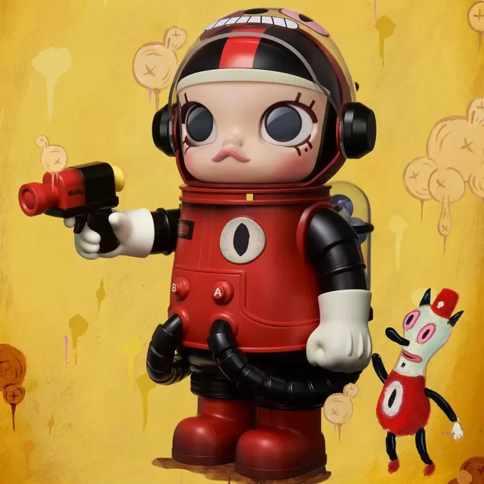 MEGA ESPAÇO MOLLY 400% Gary Baseman
