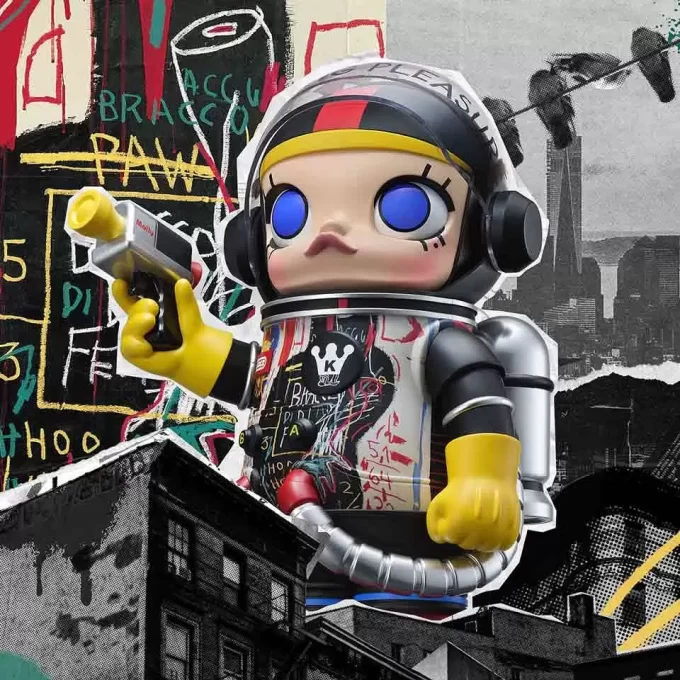 MEGA ESPAÇO MOLLY 400% Jean-Michel Basquiat
