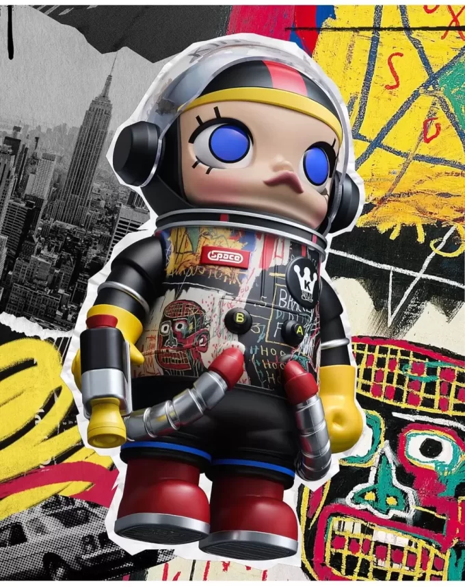 MEGA ESPAÇO MOLLY 400% Jean-Michel Basquiat