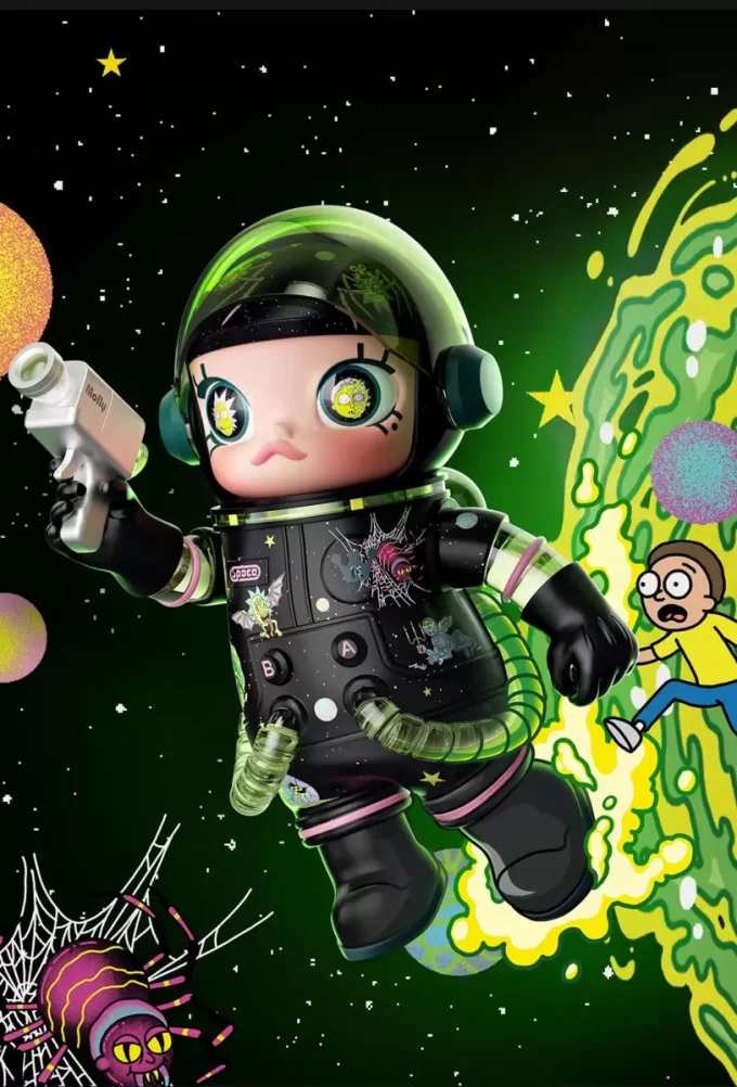 MEGA ESPAÇO MOLLY 400% Rick e Morty