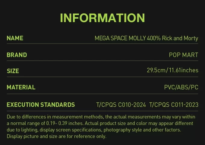 MEGA ESPAÇO MOLLY 400% Rick e Morty