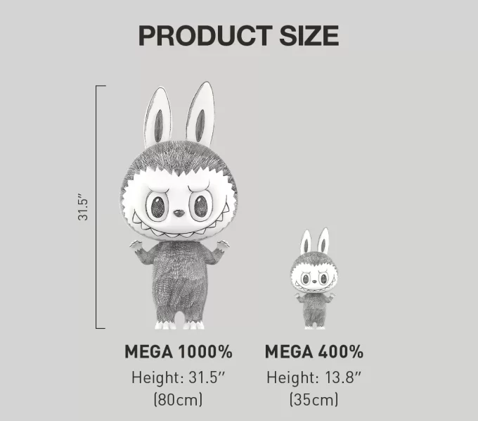 MEGA LABUBU 1000% Esboço