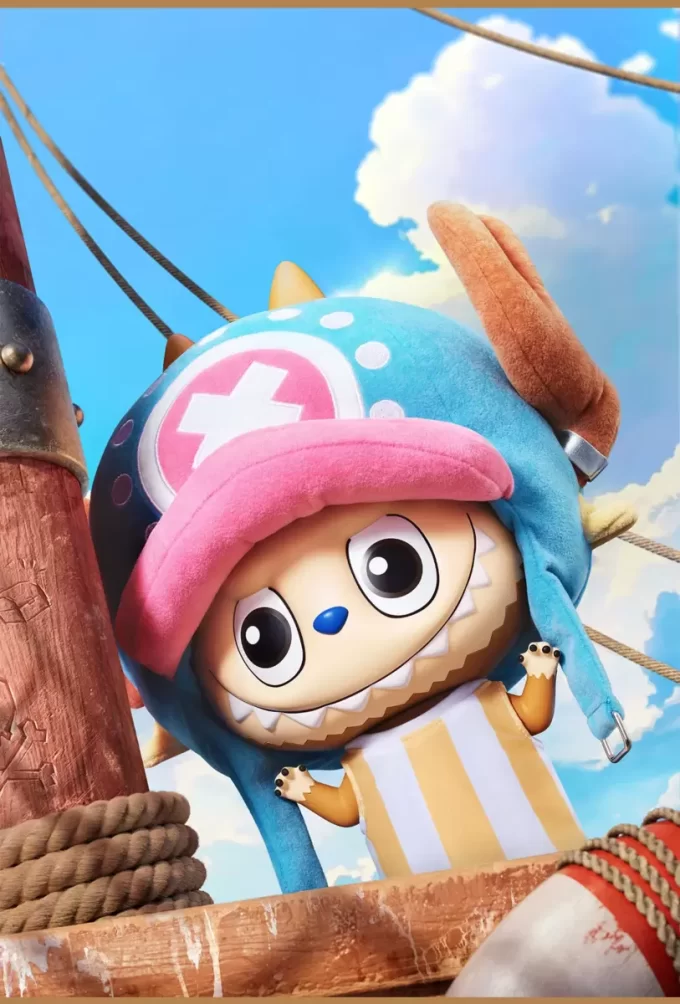 [Escaneie para comprar] MEGA LABUBU 1000% TONY TONY CHOPPER