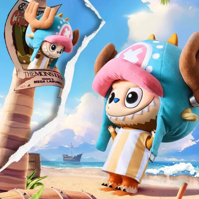 [Escaneie para comprar] MEGA LABUBU 1000% TONY TONY CHOPPER