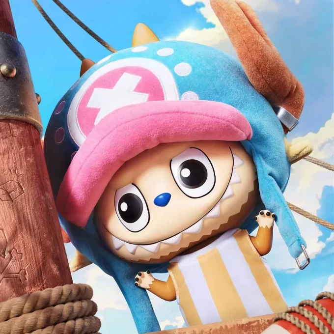[Escaneie para comprar] MEGA LABUBU 1000% TONY TONY CHOPPER