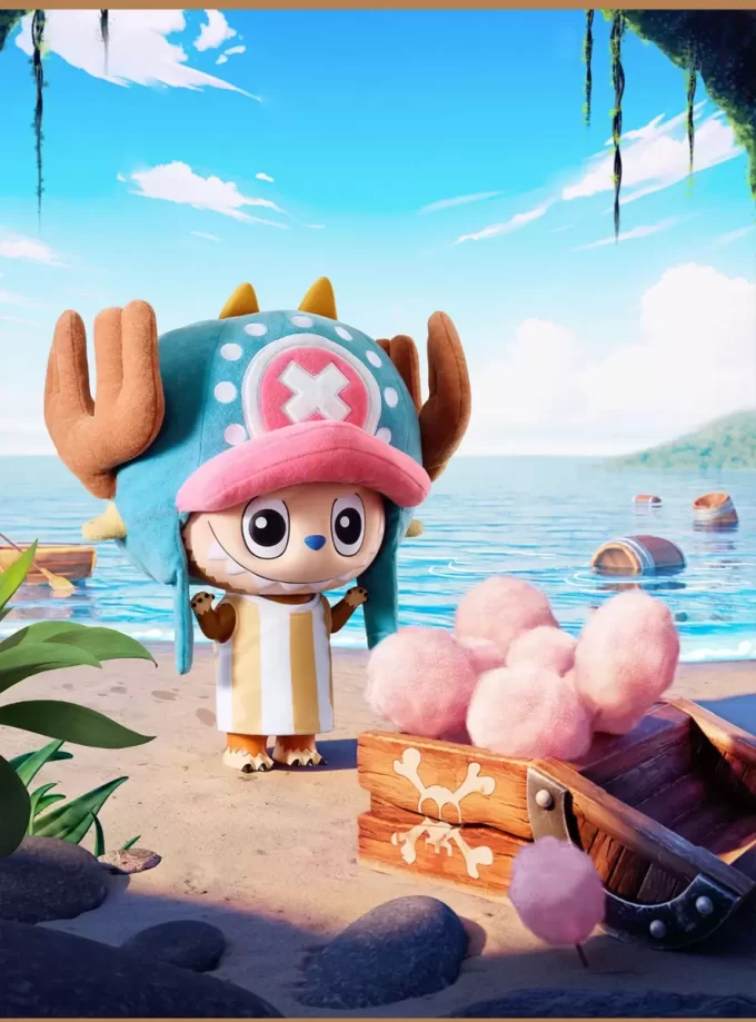 [Escaneie para comprar] MEGA LABUBU 1000% TONY TONY CHOPPER