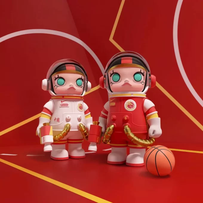 MEGA SPACE MOLLY 100% SELEÇÃO CHINA FEMININA DE BASQUETE