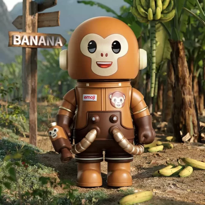 MEGA SPACE MOLLY 100% × Série Emoji™