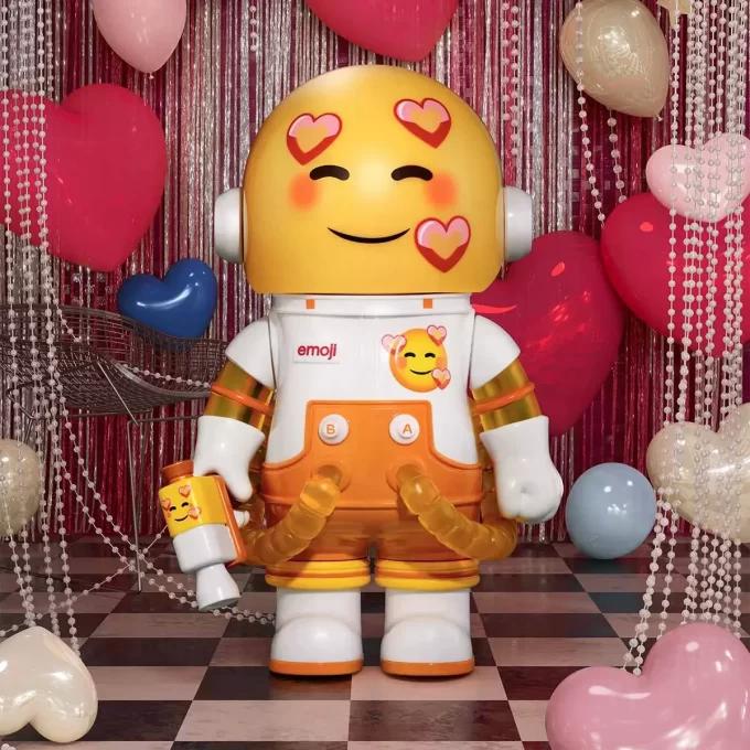 MEGA SPACE MOLLY 100% × Série Emoji™