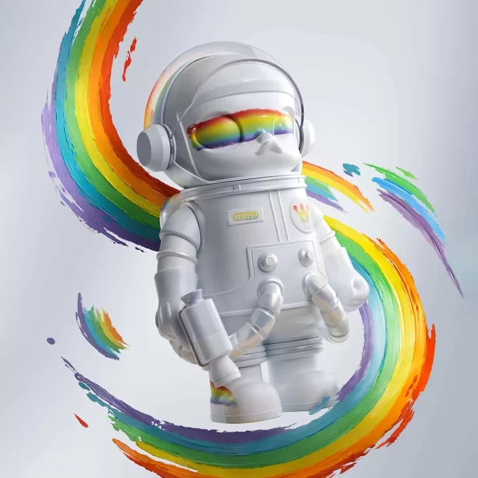 MEGA SPACE MOLLY 400% Arco-íris