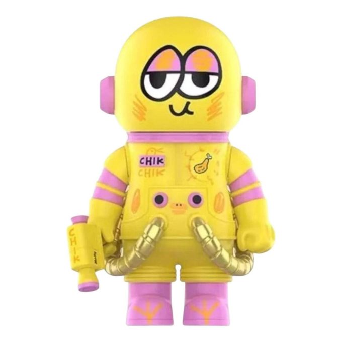 Mega Space Molly 400% Jon Burgerman Cadetes Espaciais “Chick Chick”
