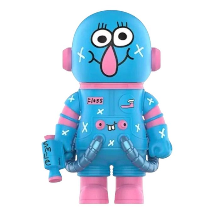 Mega Space Molly 400% Jon Burgerman Cadetes Espaciais “Floss”