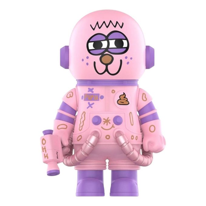 Mega Space Molly 400% Jon Burgerman Cadetes Espaciais “Pupu”