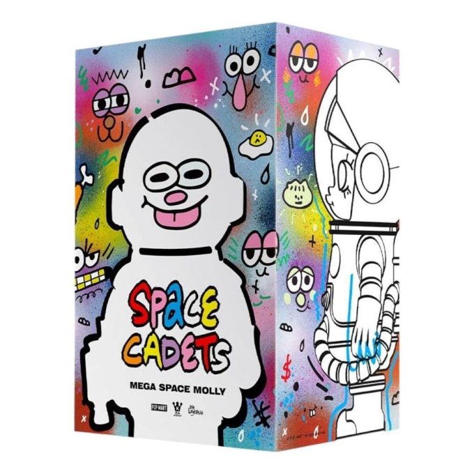 Mega Space Molly 400% Jon Burgerman Space Cadets Caixas Lacradas (1 Caixa Surpresa)