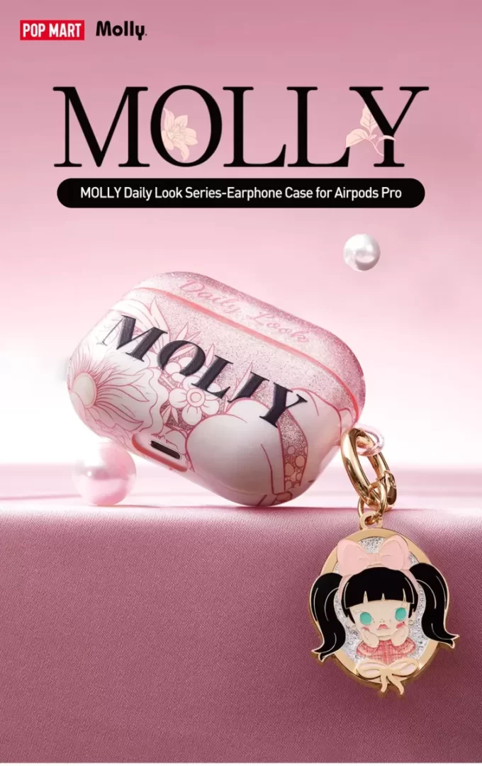 MOLLY Daily Look Series – Capa para fones de ouvido para Airpods Pro