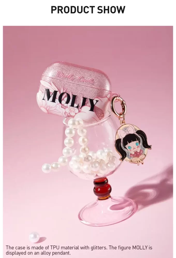 MOLLY Daily Look Series – Capa para fones de ouvido para Airpods Pro