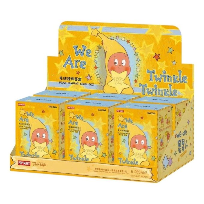 Nós somos Twinkle Twinkle Series Plush Pendant Sealed Case (6 caixas cegas)