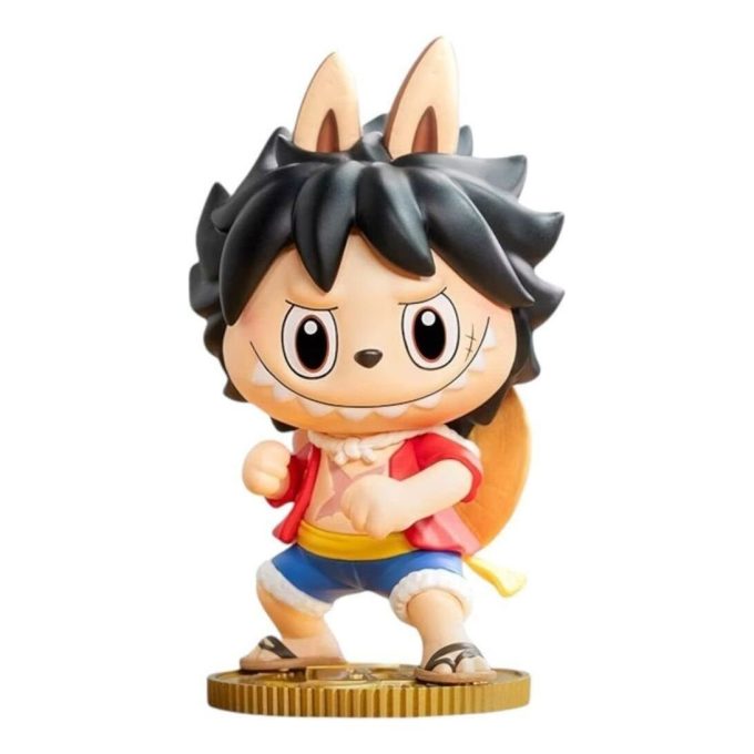 One Piece Os Monstros Labubu “Monkey.D.Luffy”