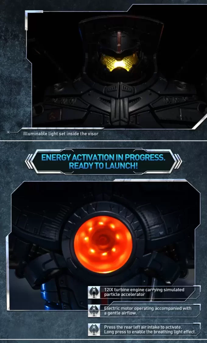 Pacific Rim: Gipsy Danger Boneco de Ação Fundido