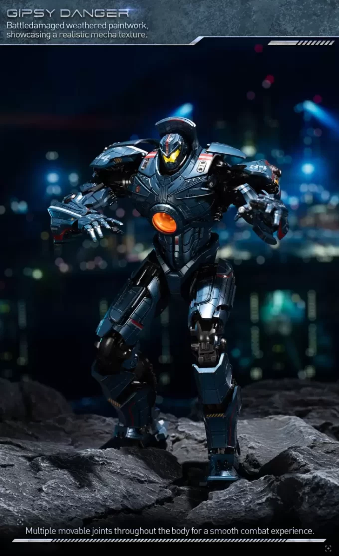 Pacific Rim: Gipsy Danger Boneco de Ação Fundido