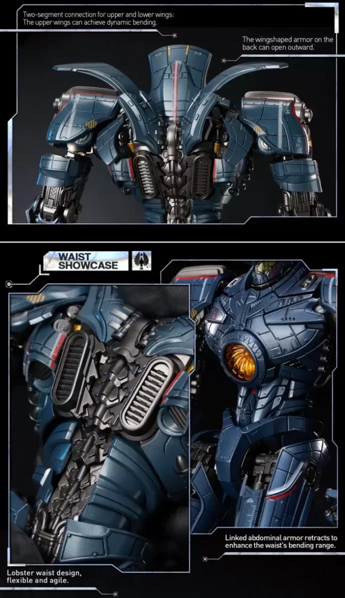 Pacific Rim: Gipsy Danger Boneco de Ação Fundido