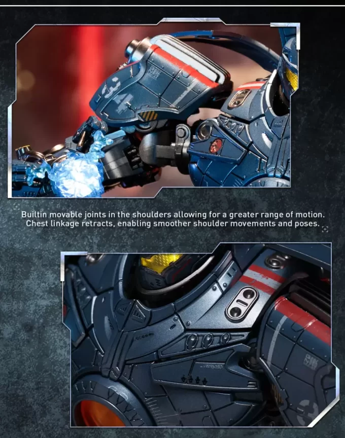 Pacific Rim: Gipsy Danger Boneco de Ação Fundido