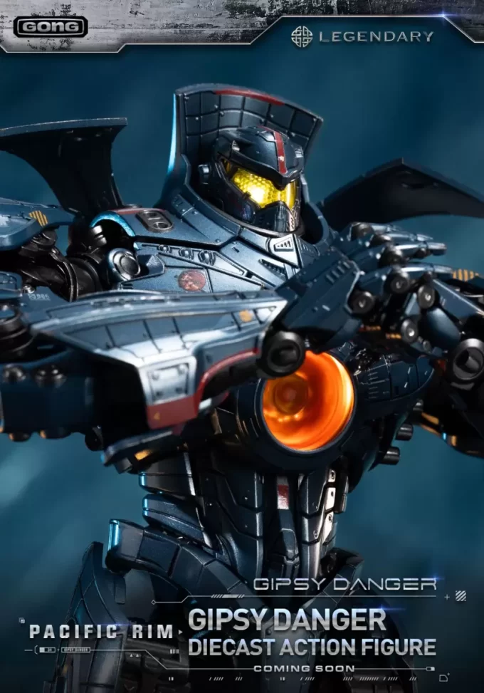 Pacific Rim: Gipsy Danger Boneco de Ação Fundido