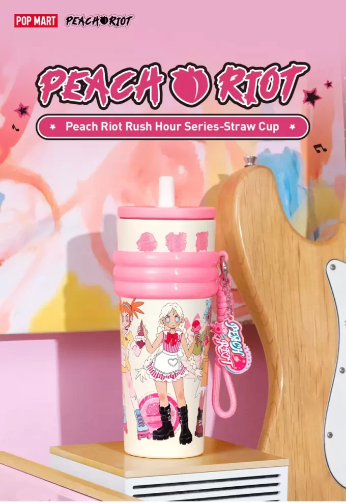 Peach Riot Rush Hour Series – Copo de Canudo
