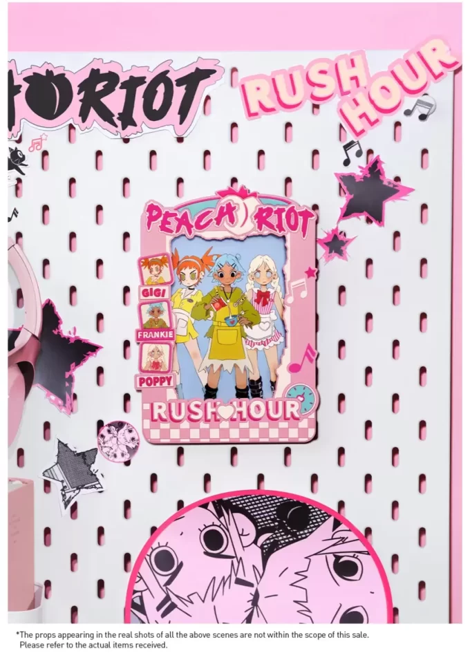Peach Riot Rush Hour Series – Moldura para fotos (6 polegadas)