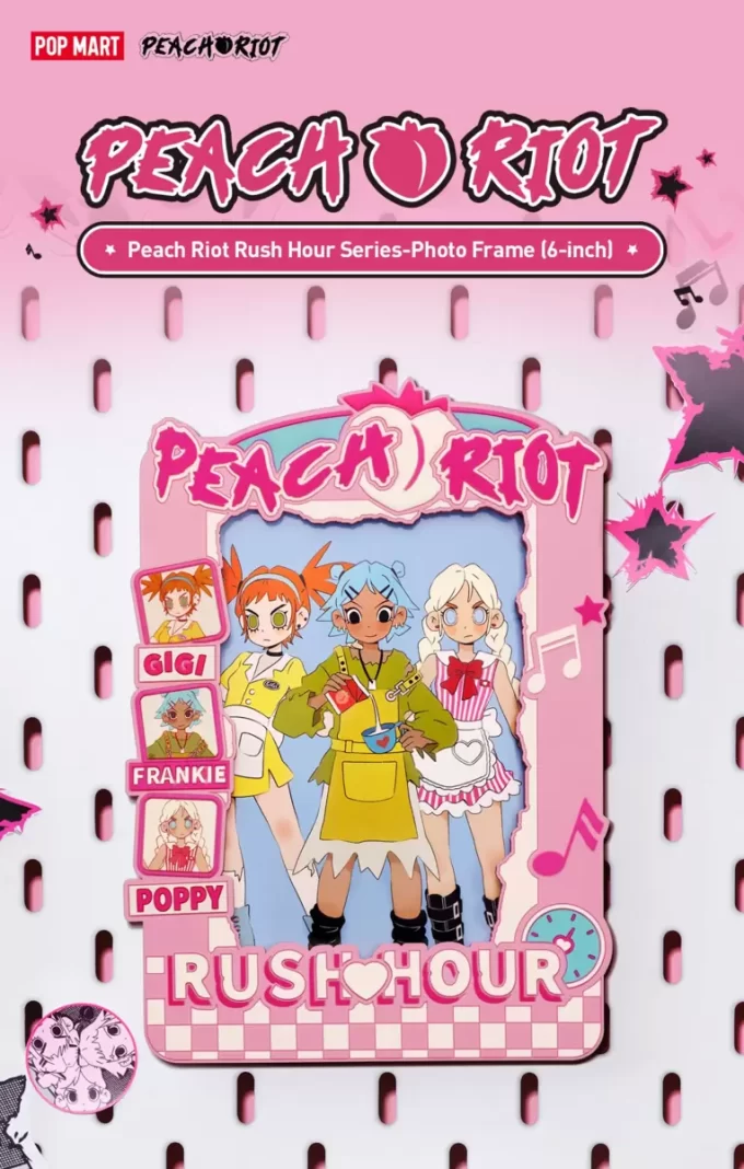 Peach Riot Rush Hour Series – Moldura para fotos (6 polegadas)