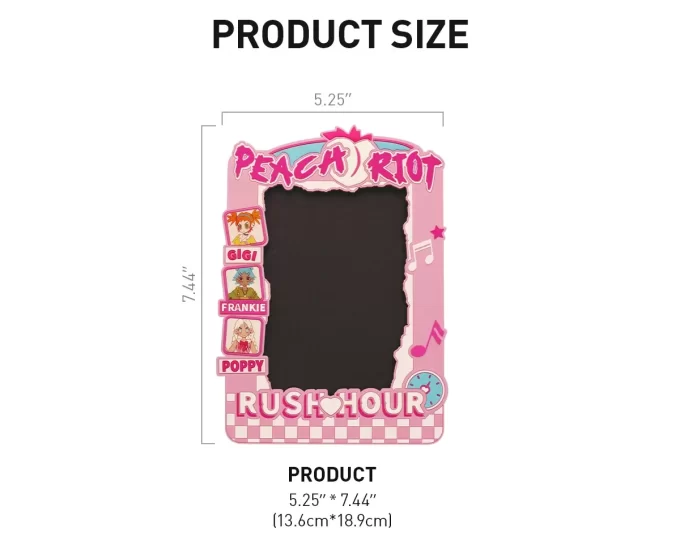 Peach Riot Rush Hour Series – Moldura para fotos (6 polegadas)