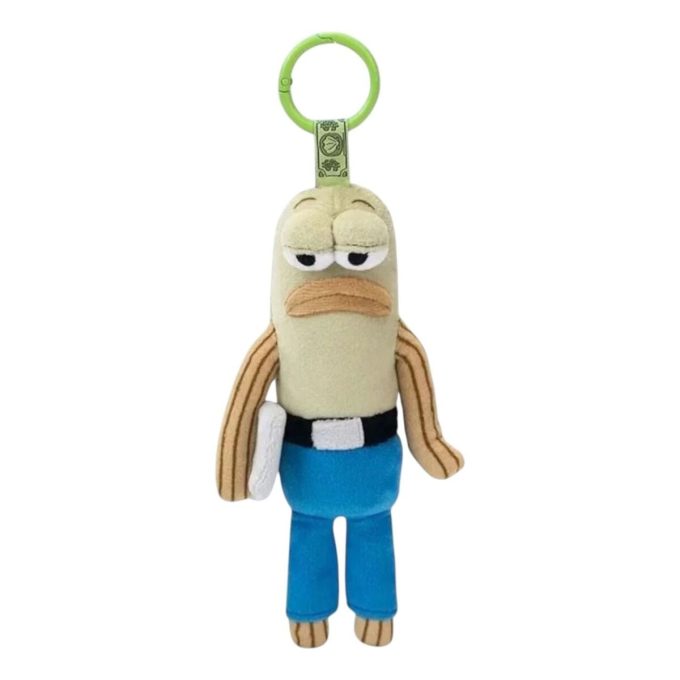 Pelúcia Pop Mart x Bikini Bottom Buddies “Peixe Trabalhador Caprichoso”