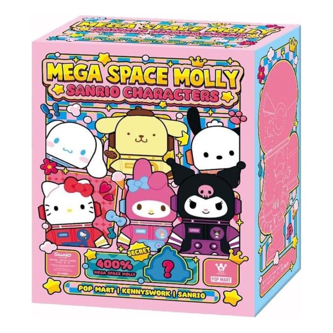Personagens Mega Space Molly Sanrio 400% lacrado (1 caixa cega)