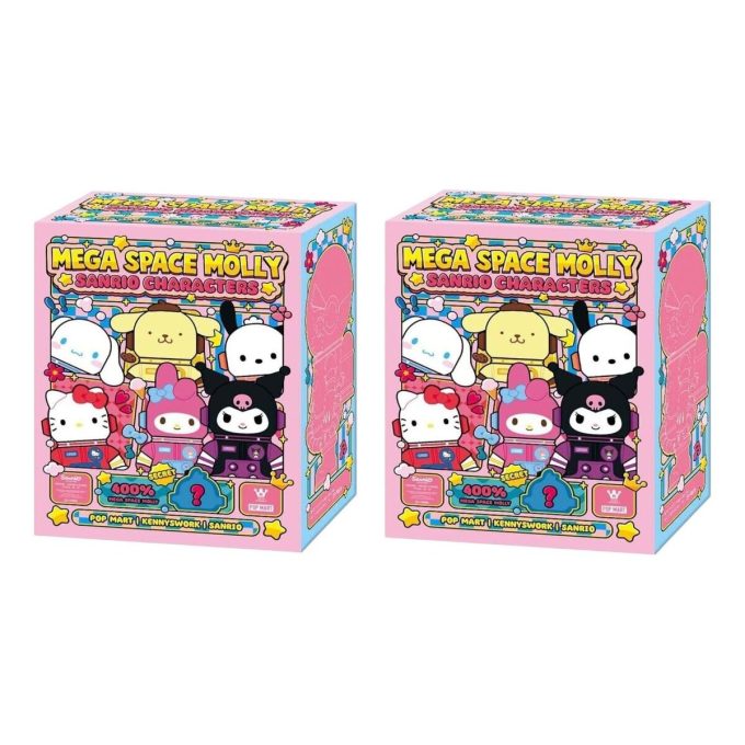 Personagens Mega Space Molly Sanrio 400% lacrado (2 caixas cegas)