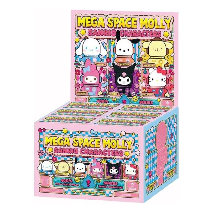 Personagens Mega Space Molly Sanrio 400% lacrado (6 caixas cegas)
