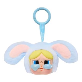 Pingente CryBaby “Bunny Bubbles” da Pop Mart x Meninas Superpoderosas